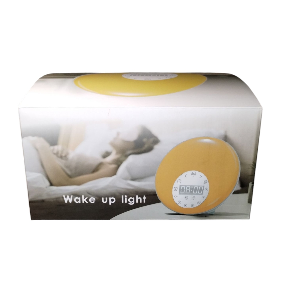 Sunrise Wake Up Light Alarm Clock New In Box